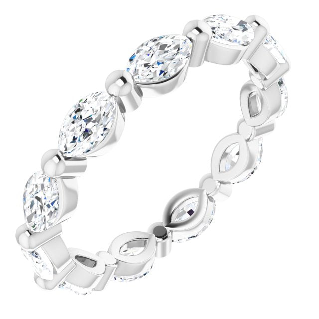 2.20 ct. Marquise Diamond Eternity Band-VIRABYANI